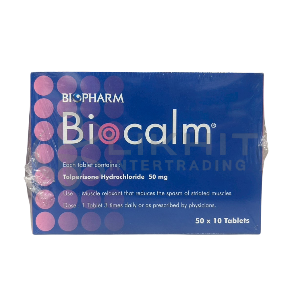 BIOCALM 50MG 50X10'S