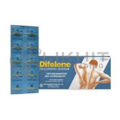 DIFELENE 25MG น้ำเงิน 1X10'S