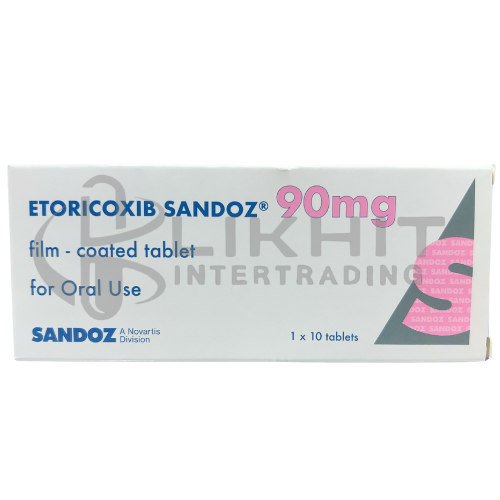 ETORICOXIB SANDOZ 90MG 1X10'S