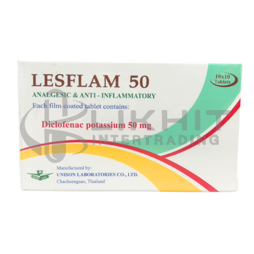 LESFLAM 50MG 10X10'S