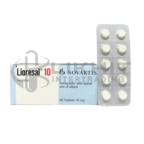 LIORESAL 10MG 5X10'S