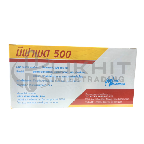 MEFAMED 500MG 25X10'S
