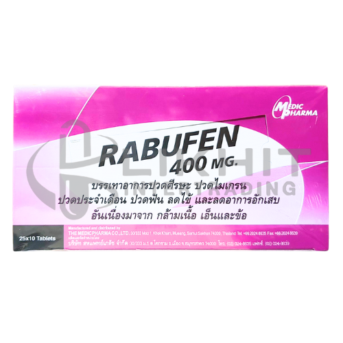 RABUFEN 400MG 25X10'S