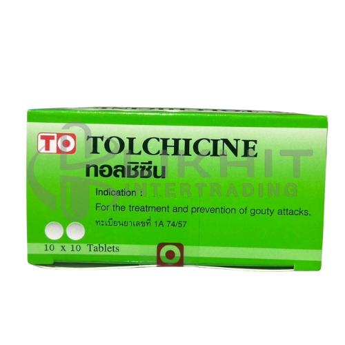 TOLCHICINE 0.6MG 10X10'S