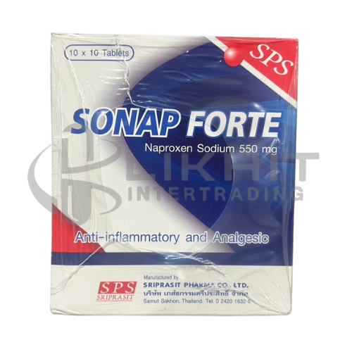 SONAP FORTE 500MG 10X10'S