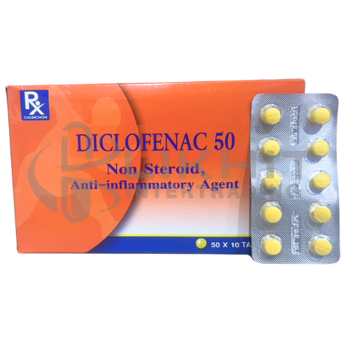 DICLOFENAC RX 50MG. 10'S