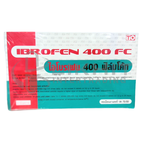 IBROFEN 400MG 50X10'S