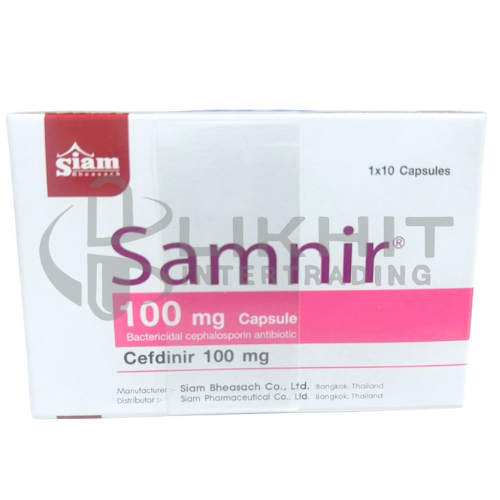 SAMNIR 100MG. 10S'