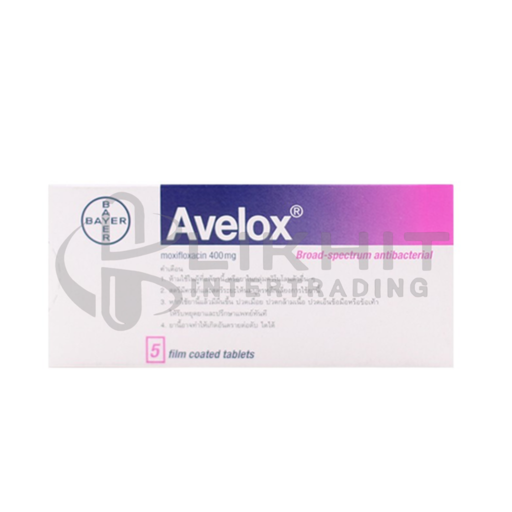AVELOX 400MG. 5'S
