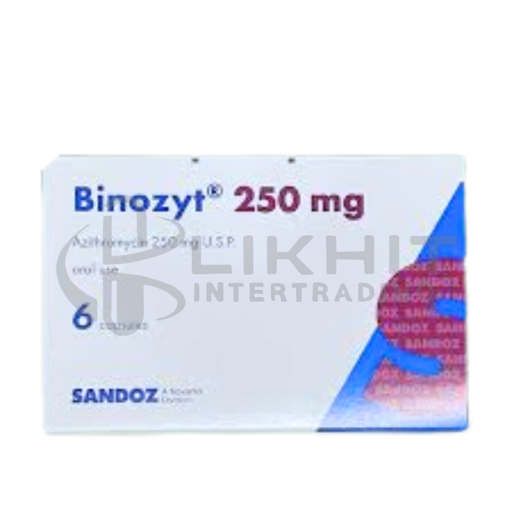 BINOZYT 250MG 1X6'S
