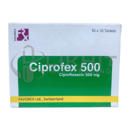 CIPROFEX 500MG 10X10'S