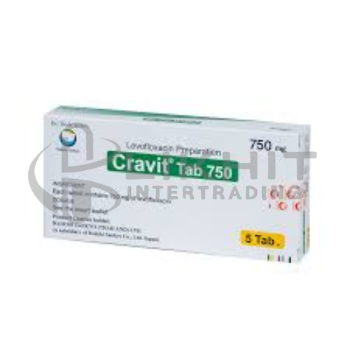 CRAVIT 750MG. 1X5'S