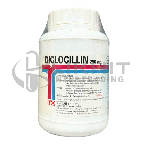 DICLOCILLIN 250MG. 500'S
