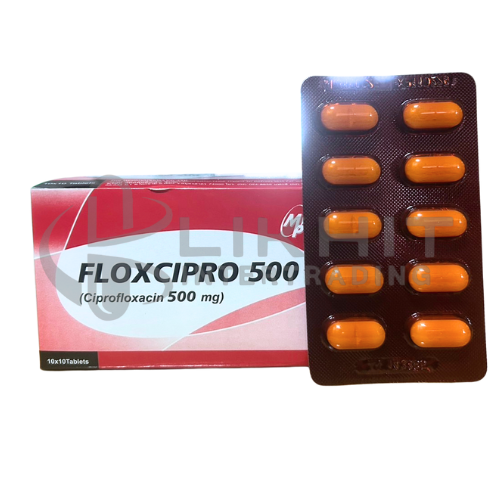 FLOXCIPRO 500MG. 10'S