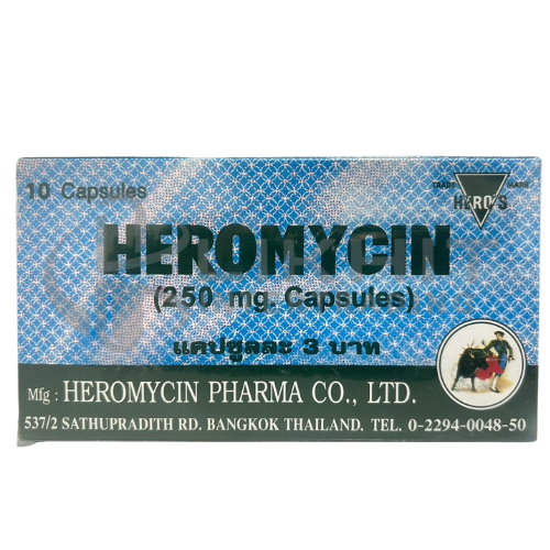 HEROMYCIN 250MG 1X10'S