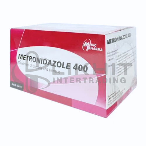 METRONIDAZOLE 400MG 50X10'S