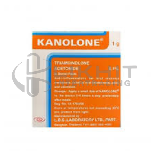 KANOLONE ORAL PASTE 1G 50'S
