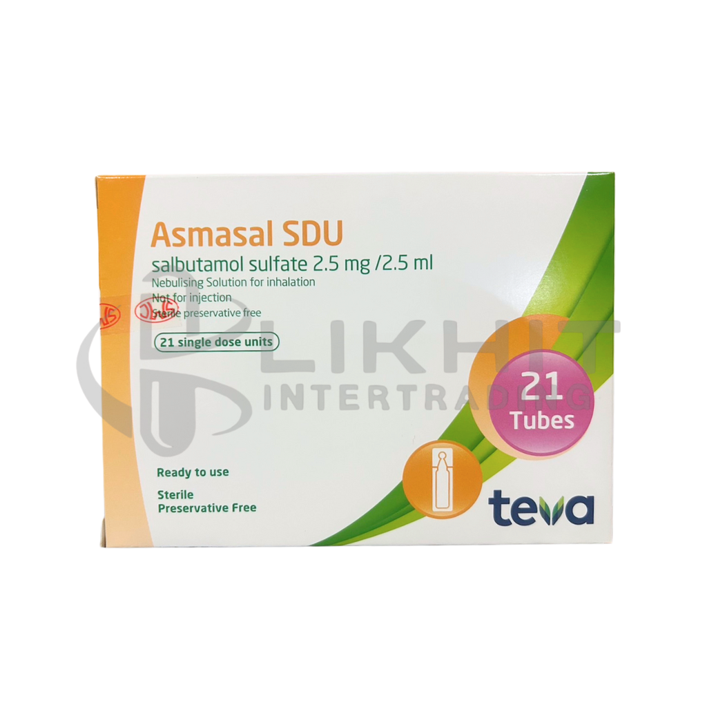 ASMASAL SDU 2.5MG/2.5ML 3X7'S