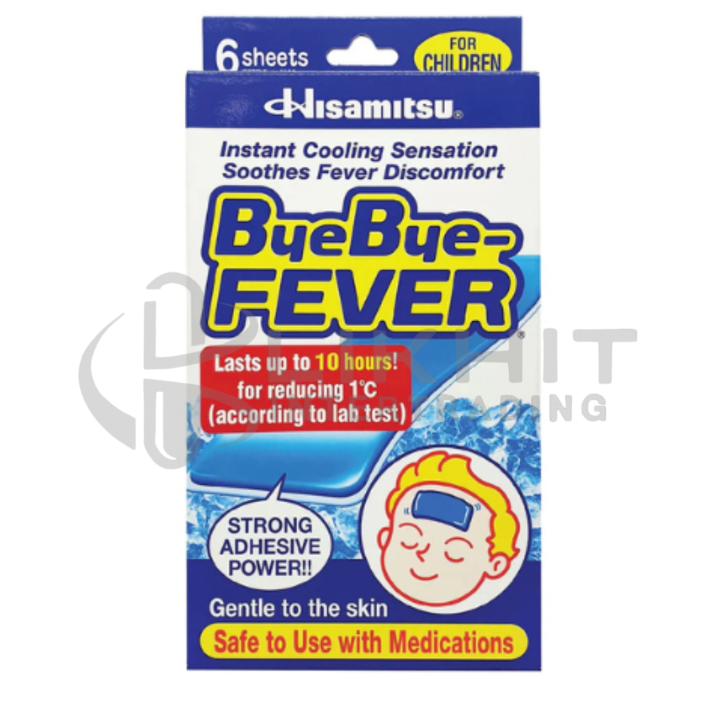 BYE BYE FEVER CHILDREN 1X6'S