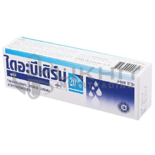 DIABEDERM 20% น้ำเงิน 35G 