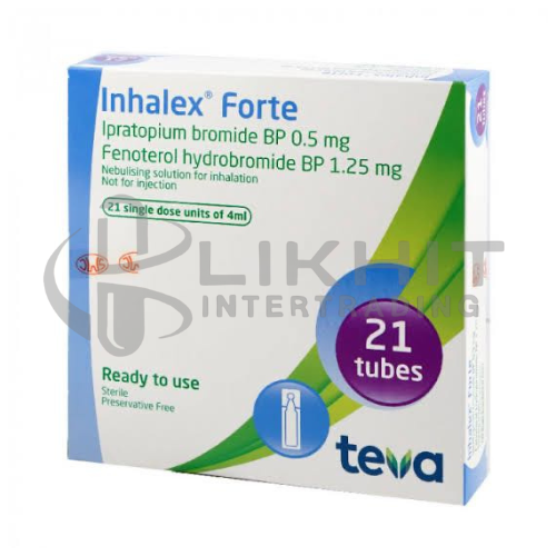 INHALEX FORTE 4ML 3X7'S