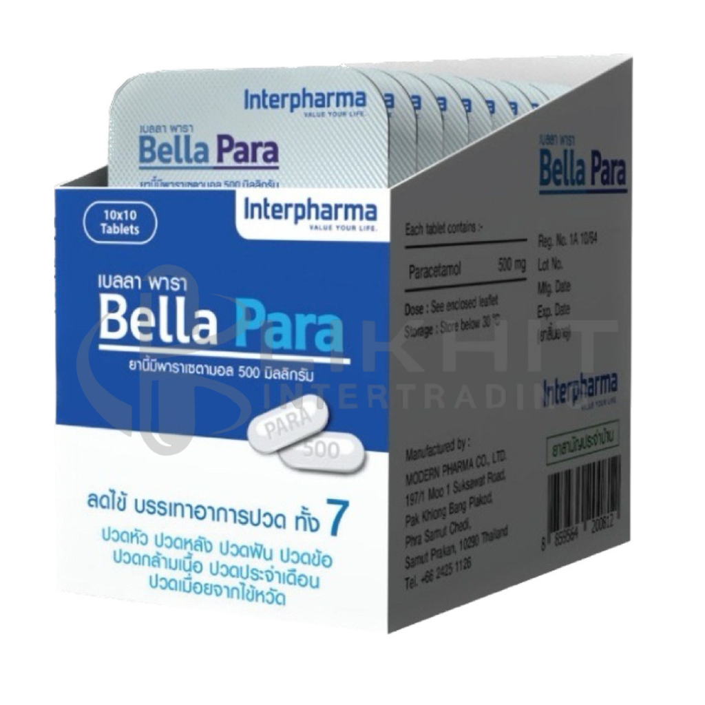 BELLA PARA 500MG 10X10'S