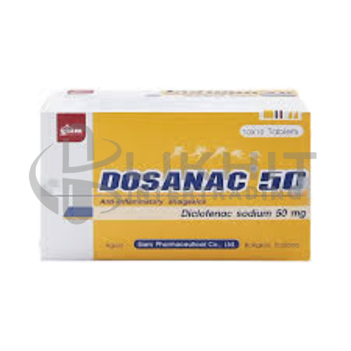 DOSANAC 50MG 10'S