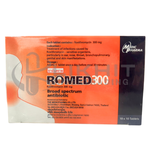 ROMED 300MG 10X10'S