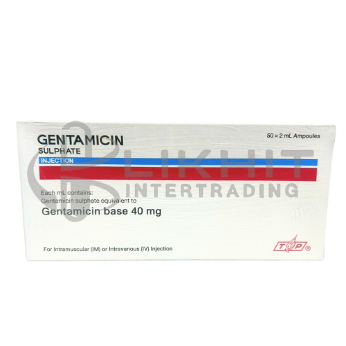 GENTAMICIN SULPHATE 2ML.