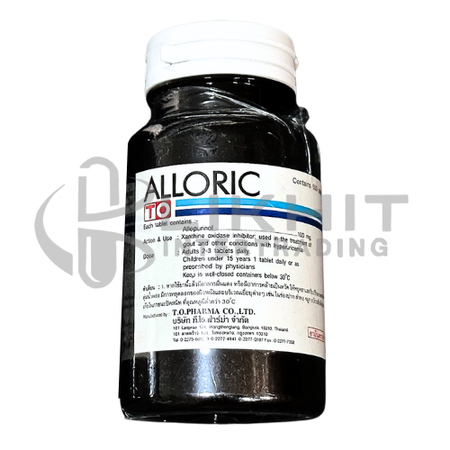 ALLORIC 100 MG. 500'S