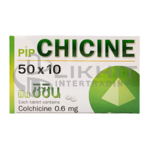 PIP CHICINE 0.6MG. 10'S