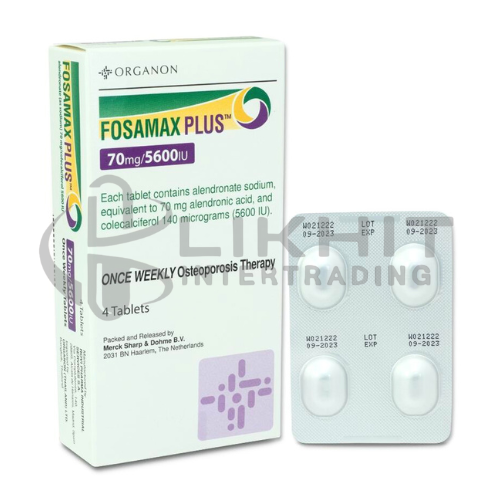 FOSAMAX PLUS 70MG/5600IU 4'S