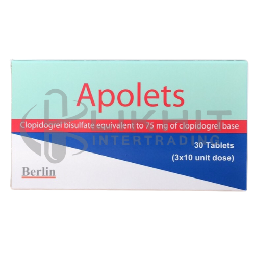 APOLETS 75MG 3X10'S