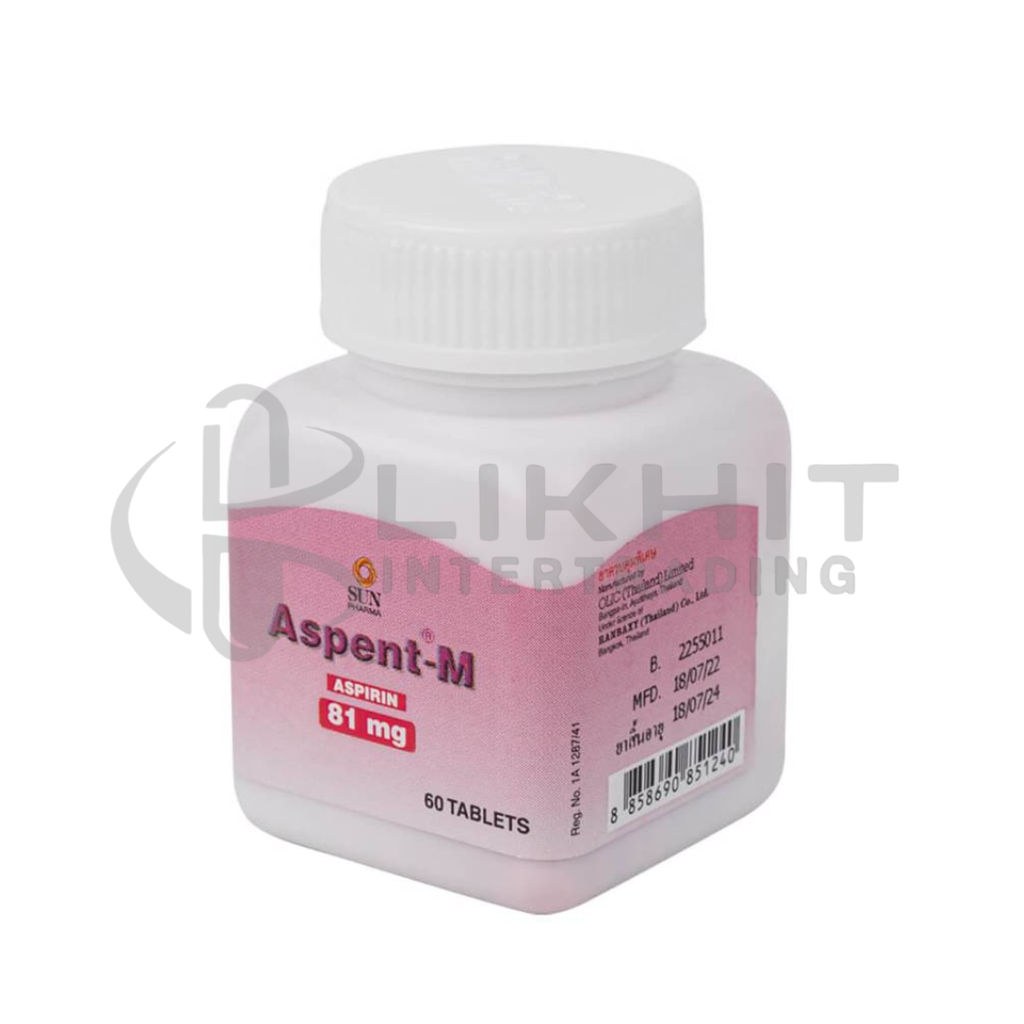 ASPENT-M 81MG 60'S