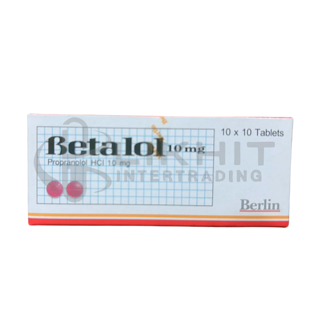 BETALOL 10MG 10X10'S