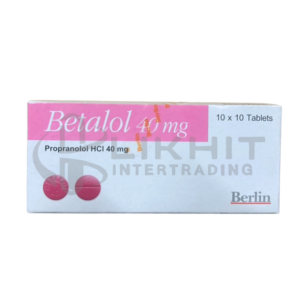 BETALOL 40MG 10X10'S