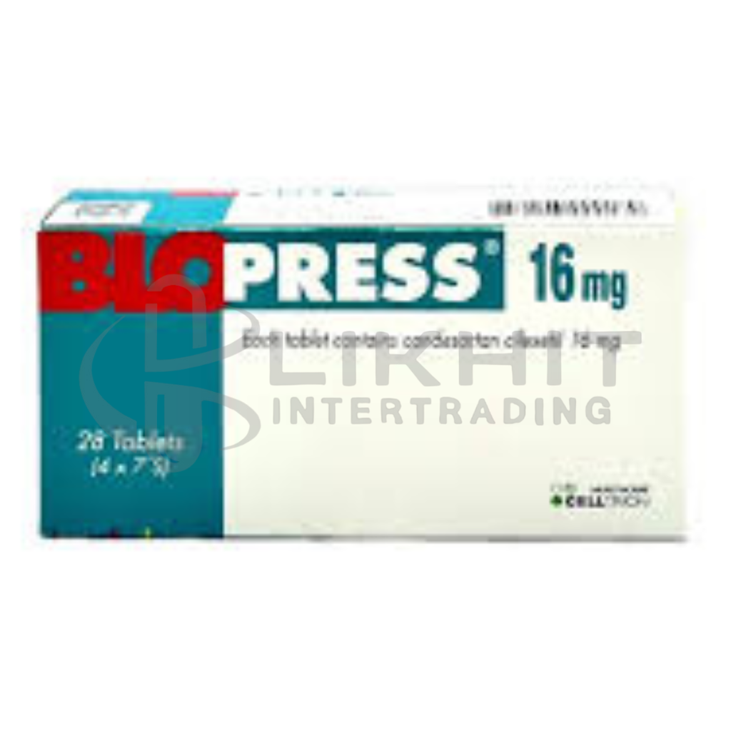 BLOPRESS 16MG 4X7'S