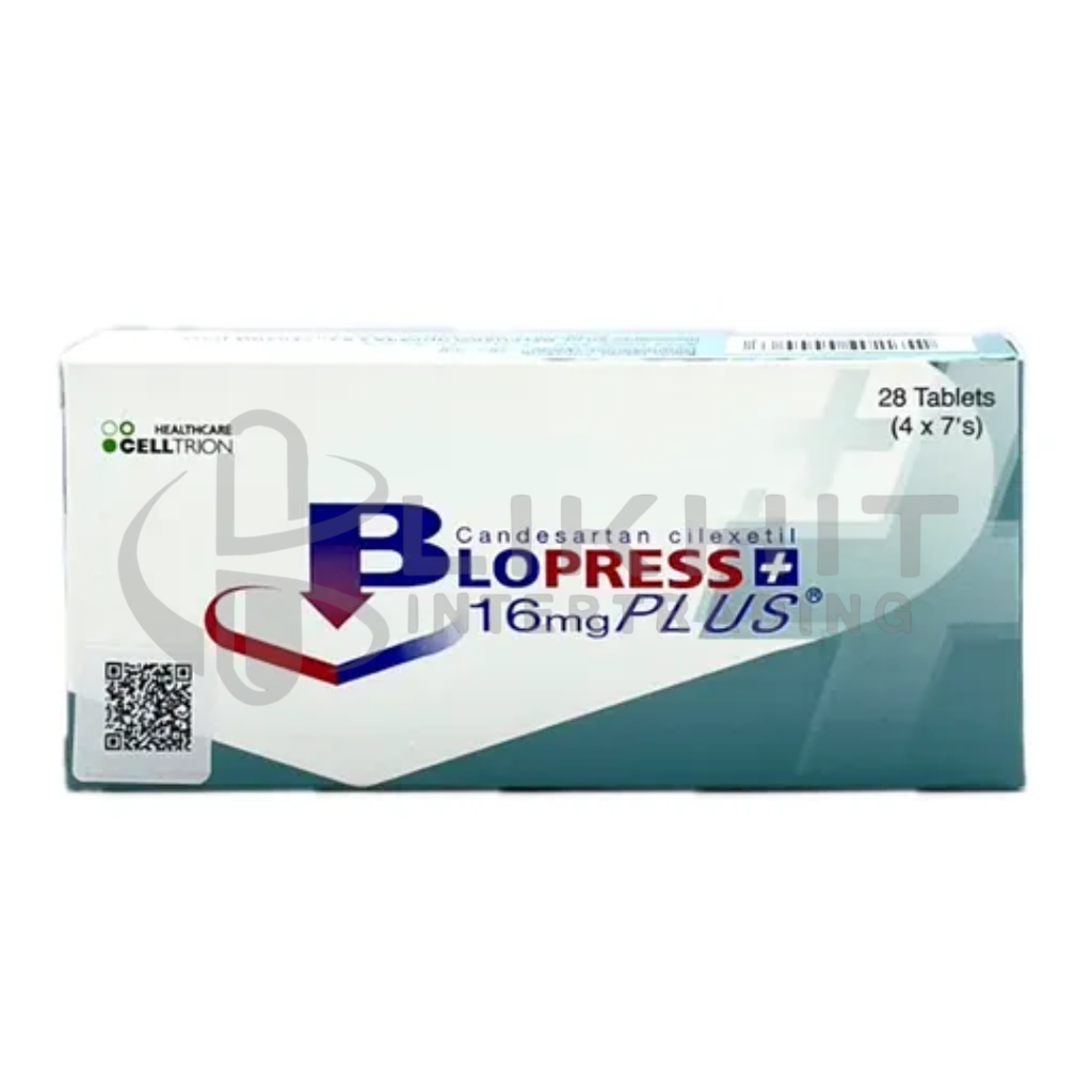 BLOPRESS PLUS 16MG 4X7'S