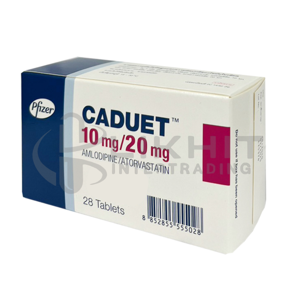 CADUET 10/20MG 4X7'S
