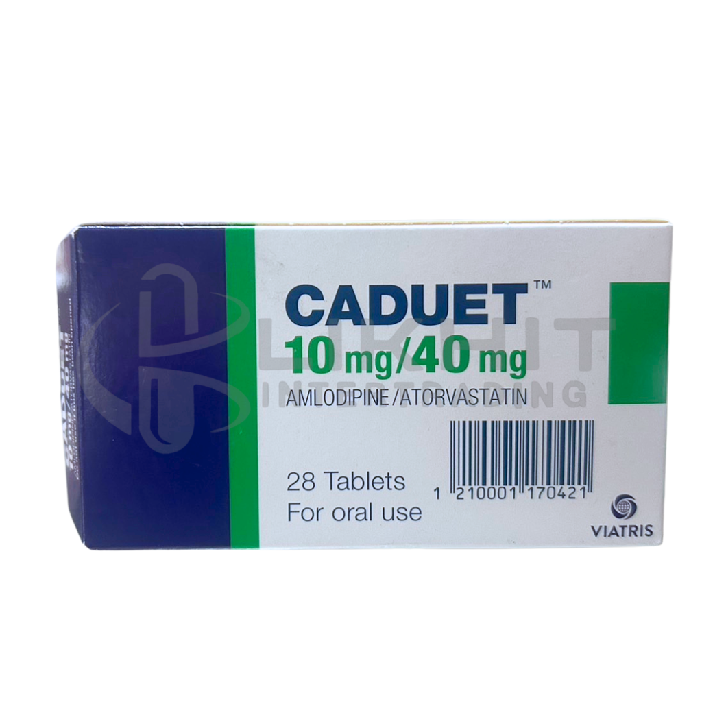 CADUET 10/40MG. 4X7'S