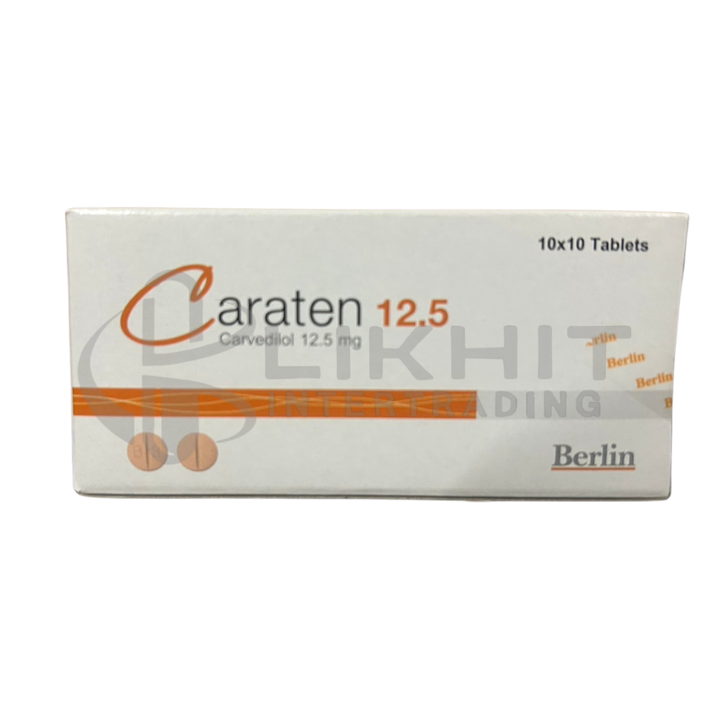 CARATEN 12.5MG 10X10'S