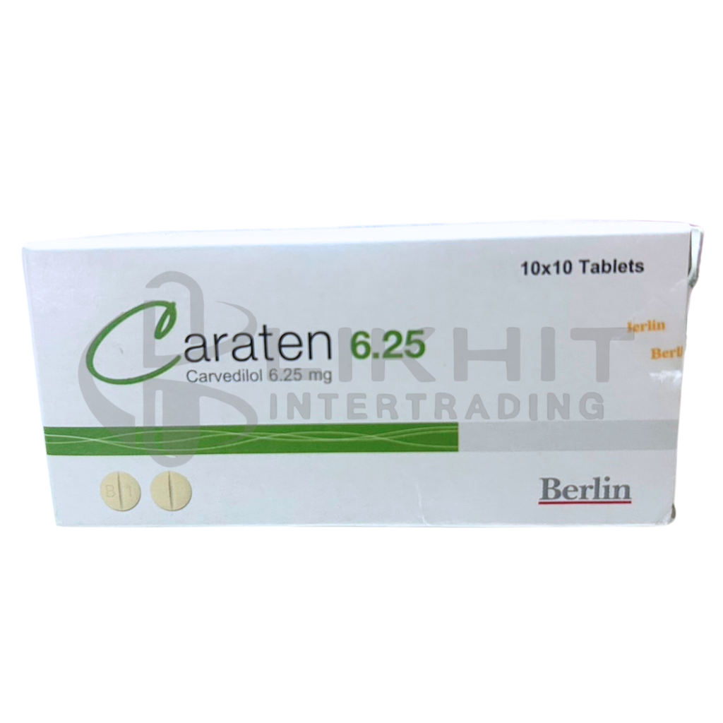 CARATEN 6.25MG 10X10'S