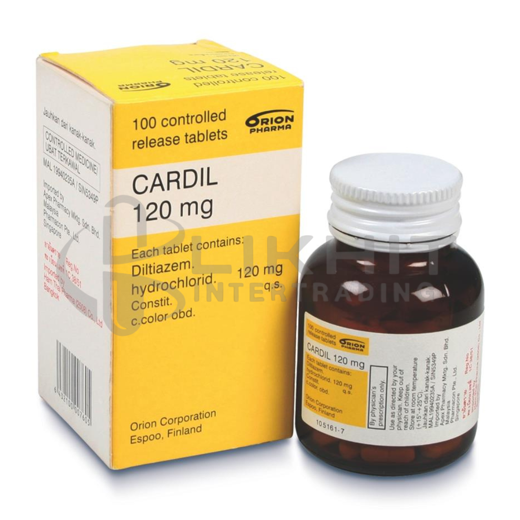 CARDIL 120MG 100'S