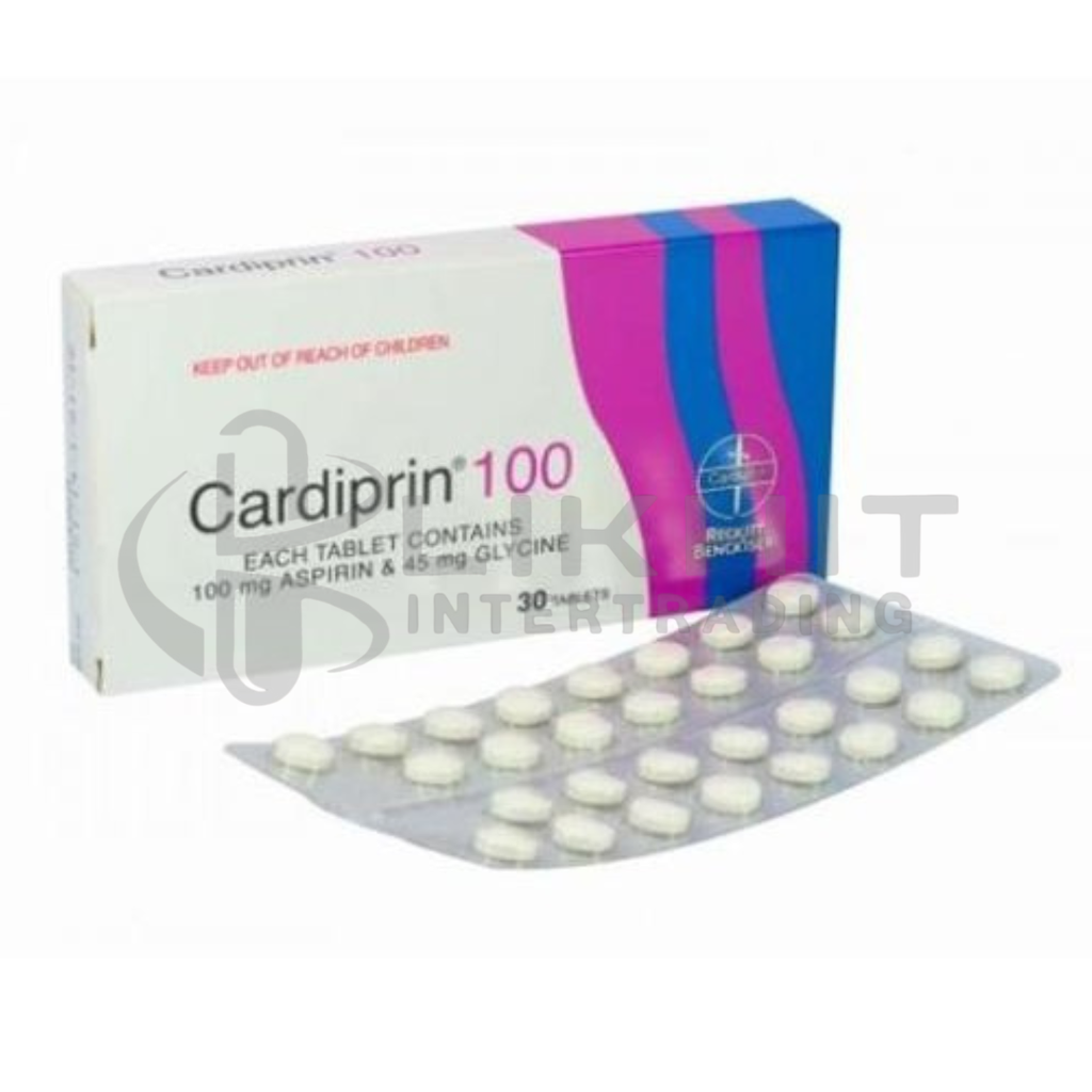 CARDIPRIN100MG. 30'S