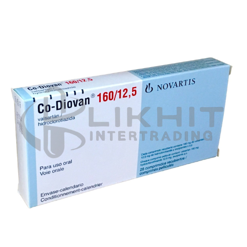 CO-DIOVAN 160/12.5MG 2X14'S