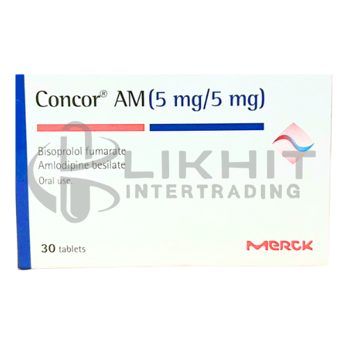 CONCOR AM 5/5MG.10'S.