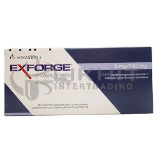 EXFORGE 5/160MG 4X7'S