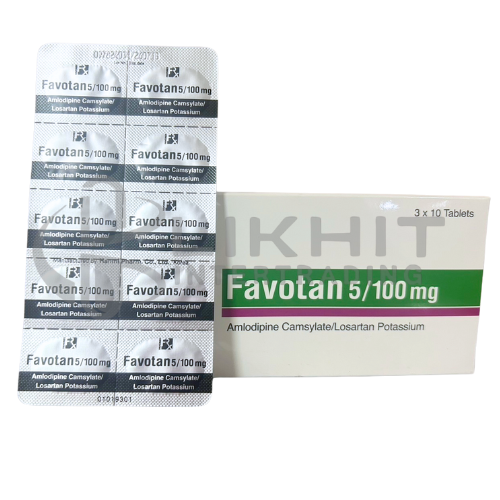 FAVOTAN 5/100MG.10'S