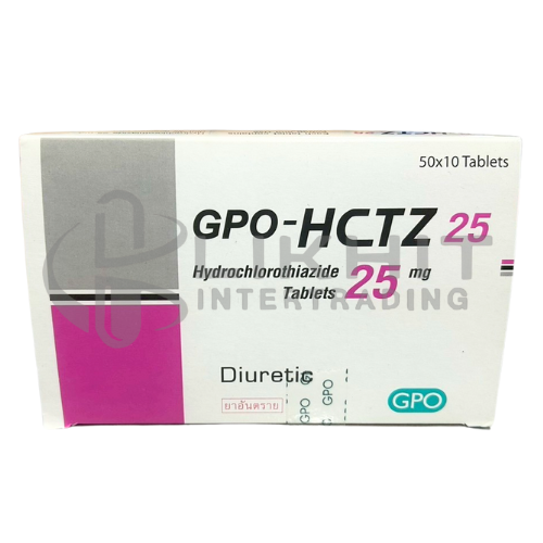 HCTZ GPO 25MG 50X10'S