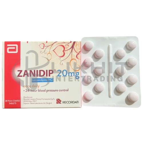 ZANIDIP 20MG. 14'S